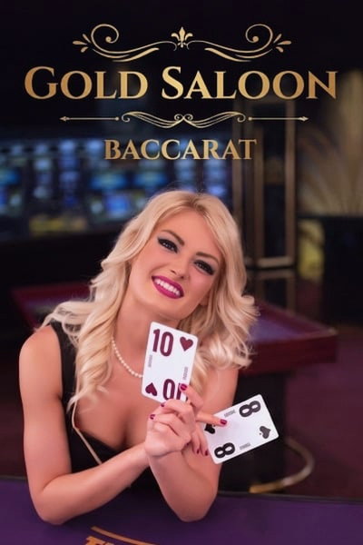 Okładka gry Gold Saloon Baccarat w lobby Betwest Casino