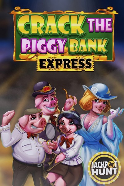 Okładka slotu Crack The Piggy Bank Express w lobby Cleobetra Casino
